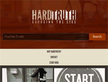 Tablet Screenshot of hardtruth.us